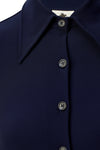 Navy Blue Blouse