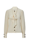 Winter White Mietze Blouse